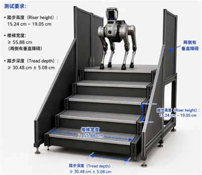 UL3300 机器人楼梯测试台